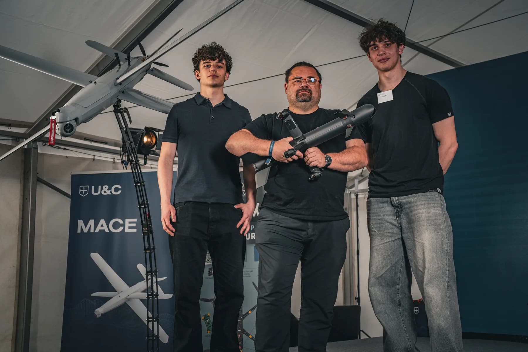 Tomáš Petrů at the European Defense Tech Hackathon